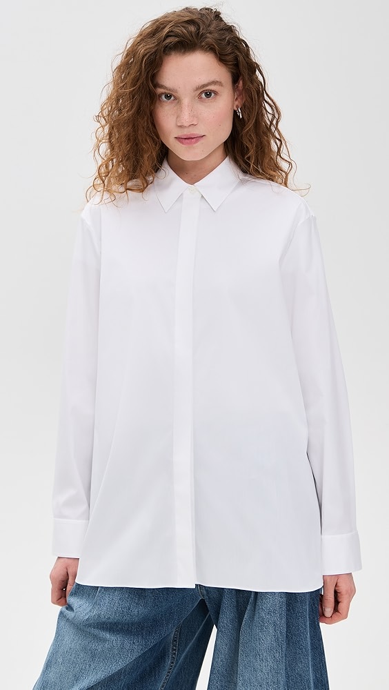 トップス Theory CORE SHIRTING CLASSIC MENS WERE Theory Classic Menswear Shirt | Shopbop