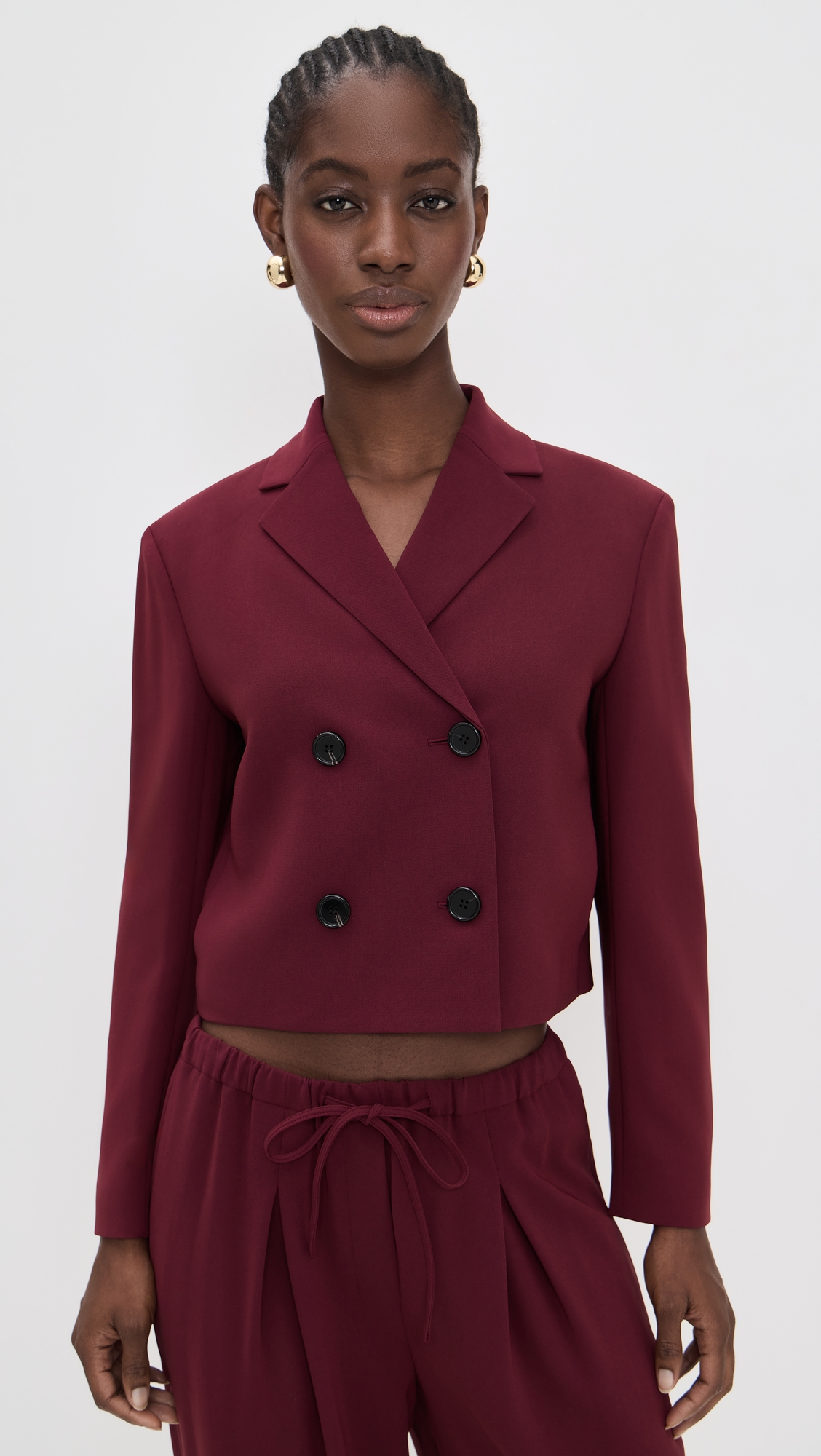 Theory Crop Double-Breasted Jacket thumbnail