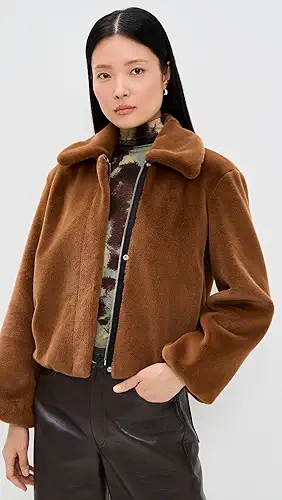 Theory Faux Fur Coat