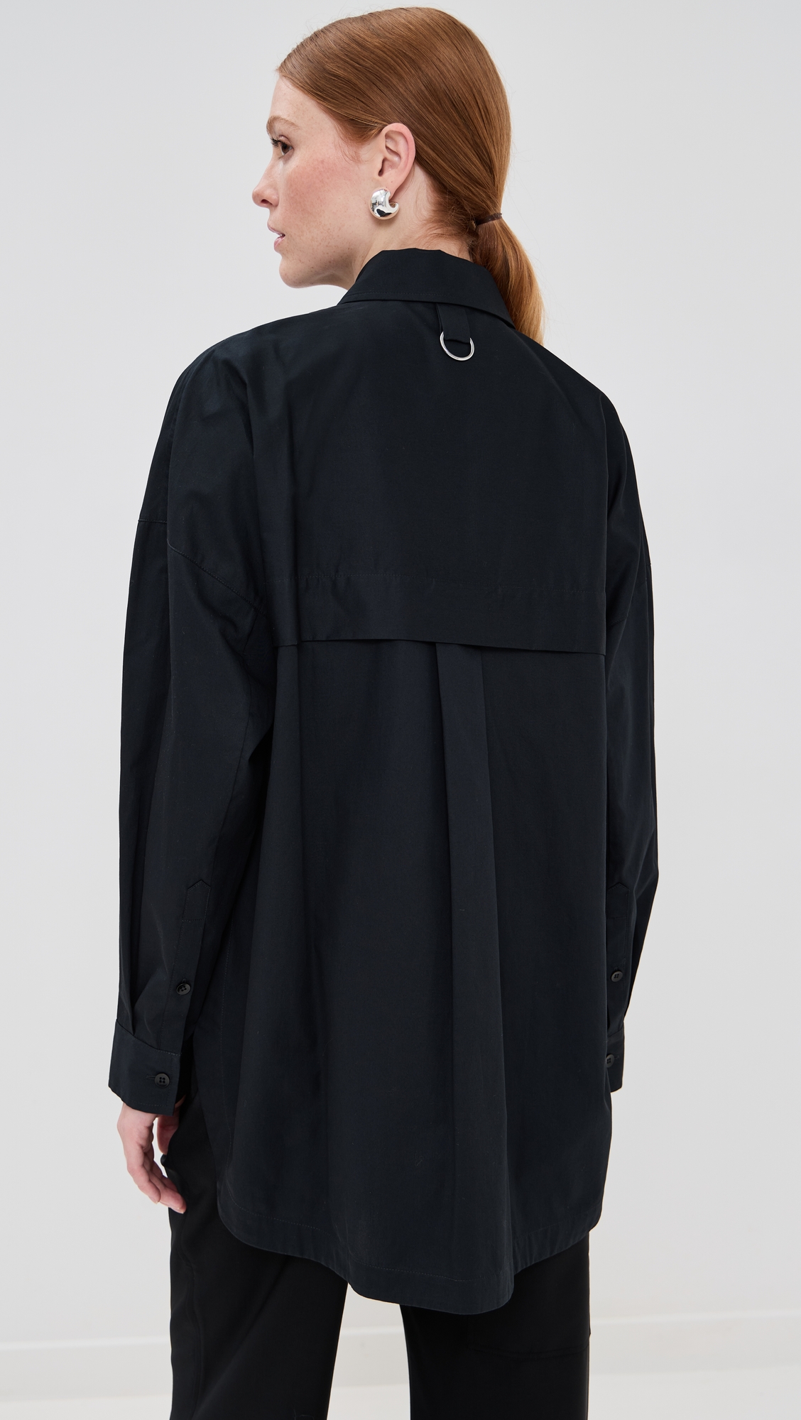 Tibi Shirting Gabe Oversized Shirt