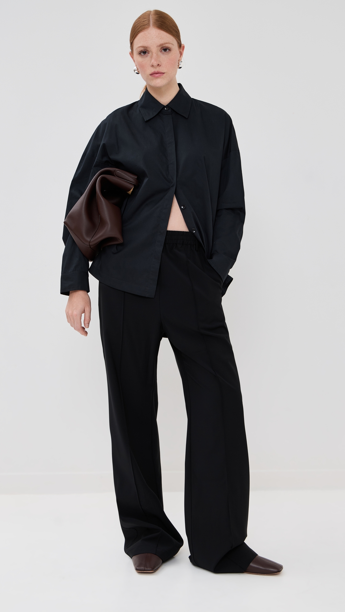 Tibi Shirting Gabe Oversized Shirt