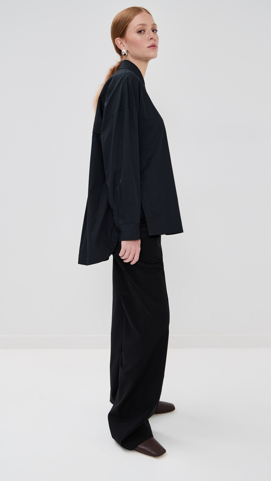 Tibi Shirting Gabe Oversized Shirt