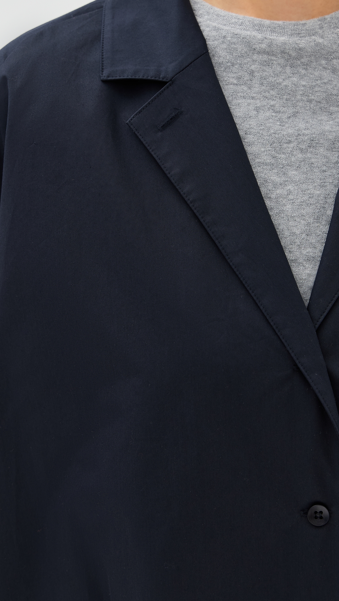 Tibi Eco Poplin Bubble Hem Shirt Jacket thumbnail