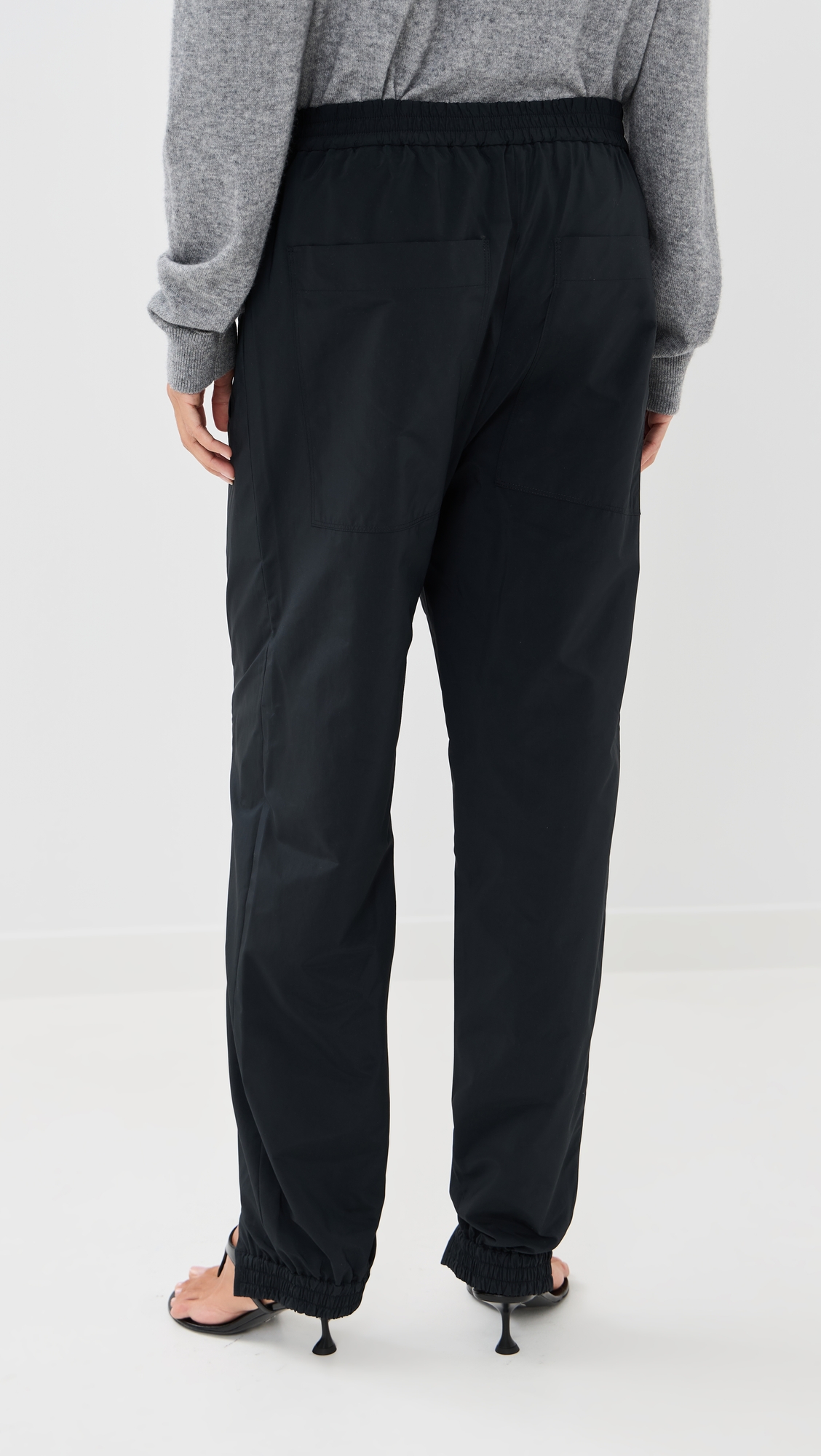 Tibi Nylon Zipper Joggers thumbnail