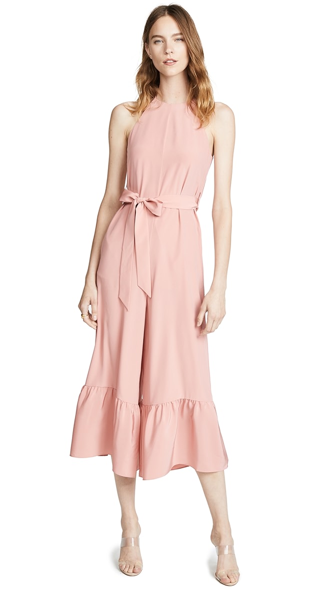 tibi ruffle jumpsuit