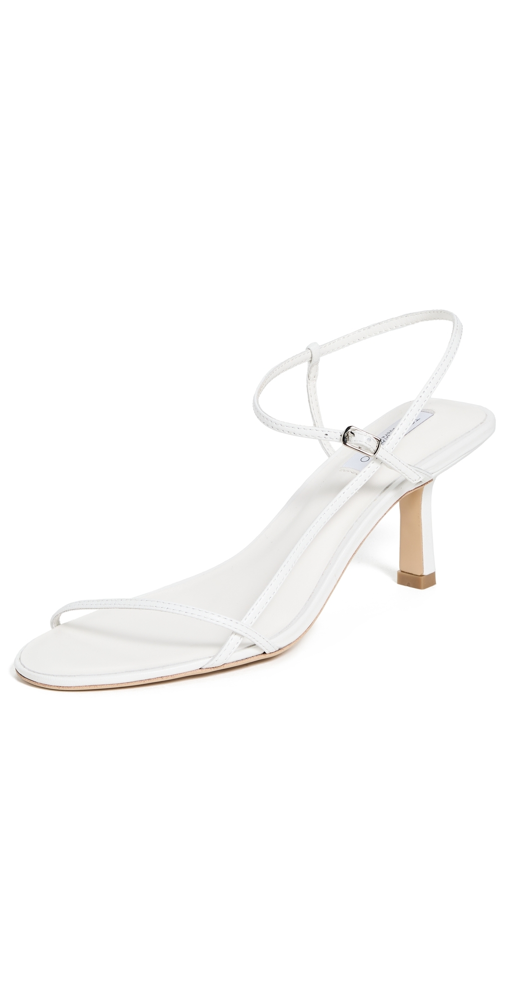 Tony Bianco Caprice Heel Sandals White In White