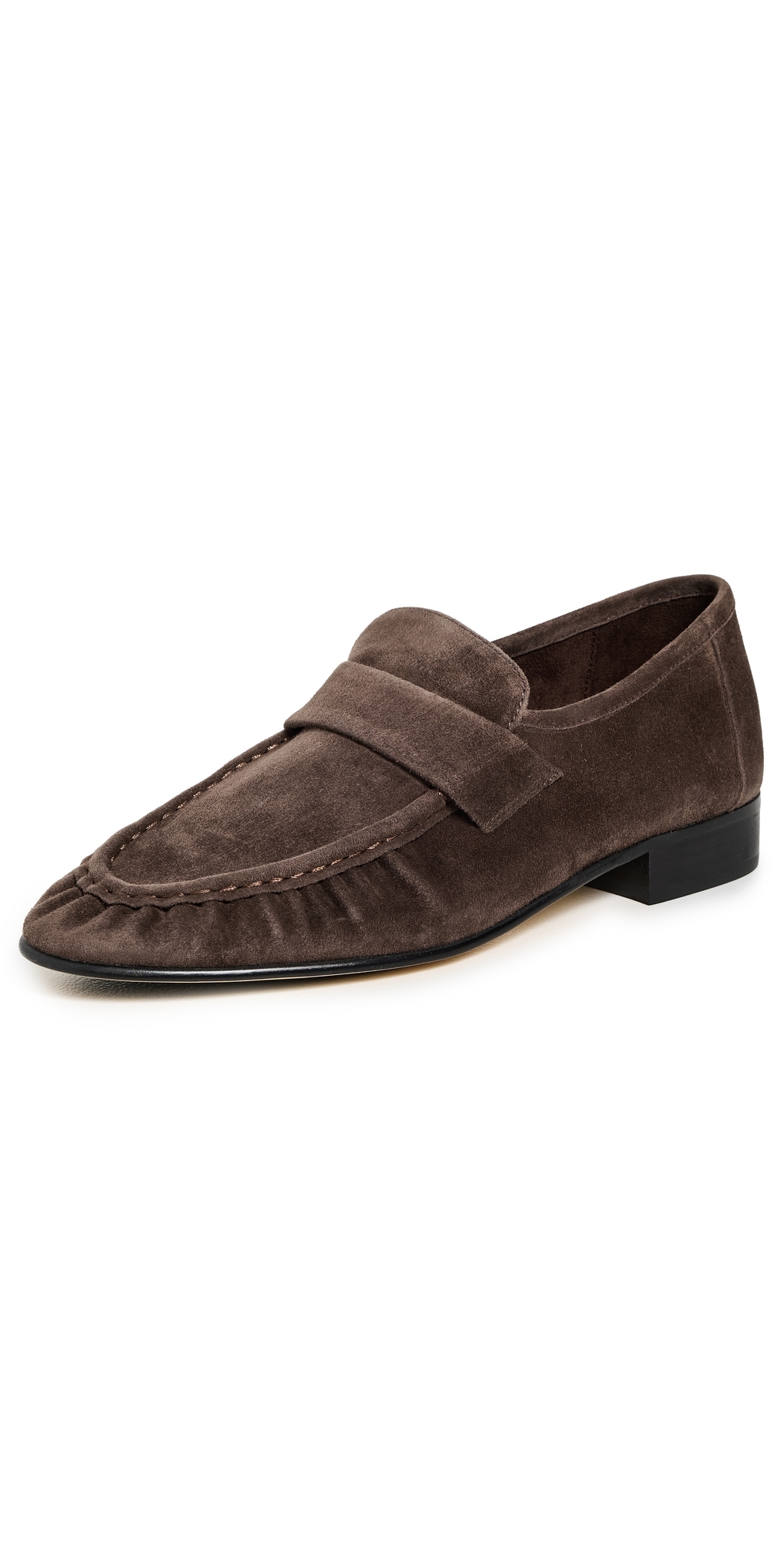 Tony Bianco Gatsby Loafers Espresso Suede In Brown