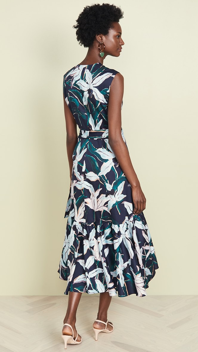 Tory burch printed wrap dress Clearance