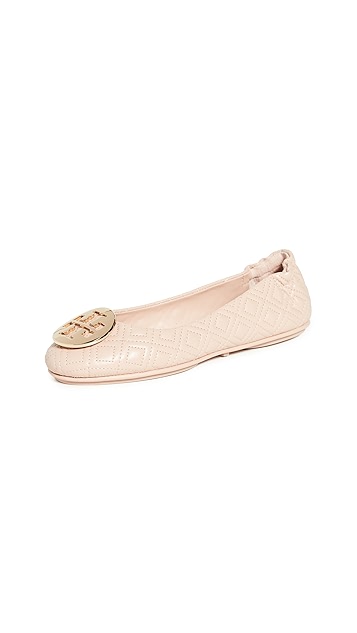 Tory Burch Quilted Minnie Flats