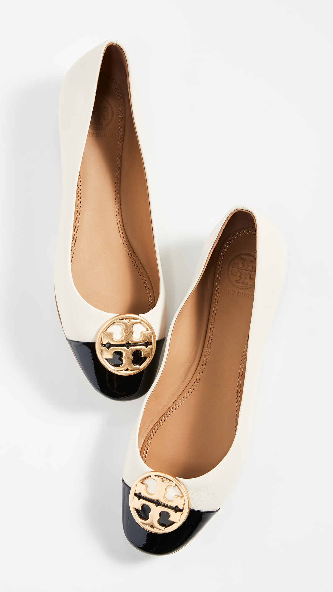 Tory Burch Chelsea Cap Toe Ballet Flats