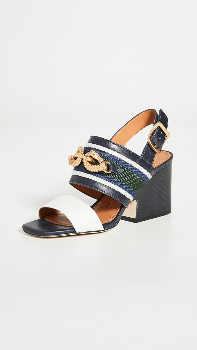 Tory burch jessa block heel sandal Clearance