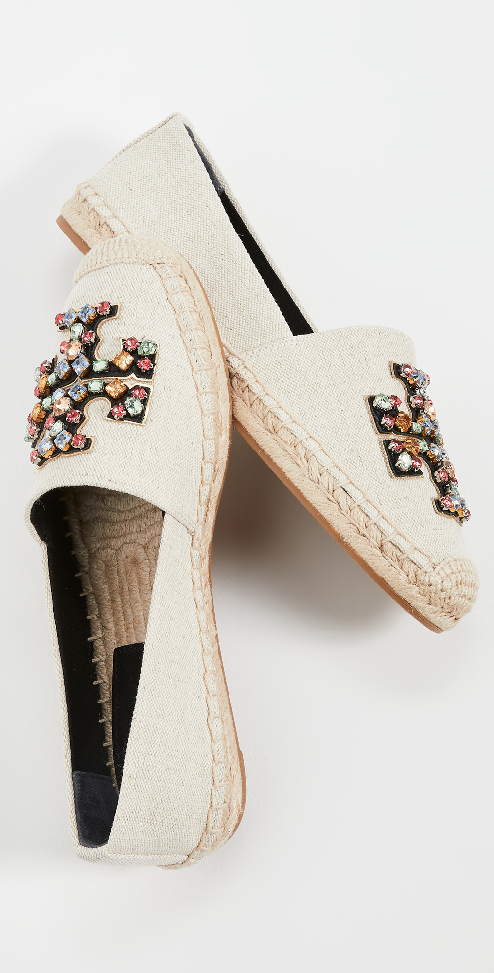 Tory burch crystal espadrille Clearance