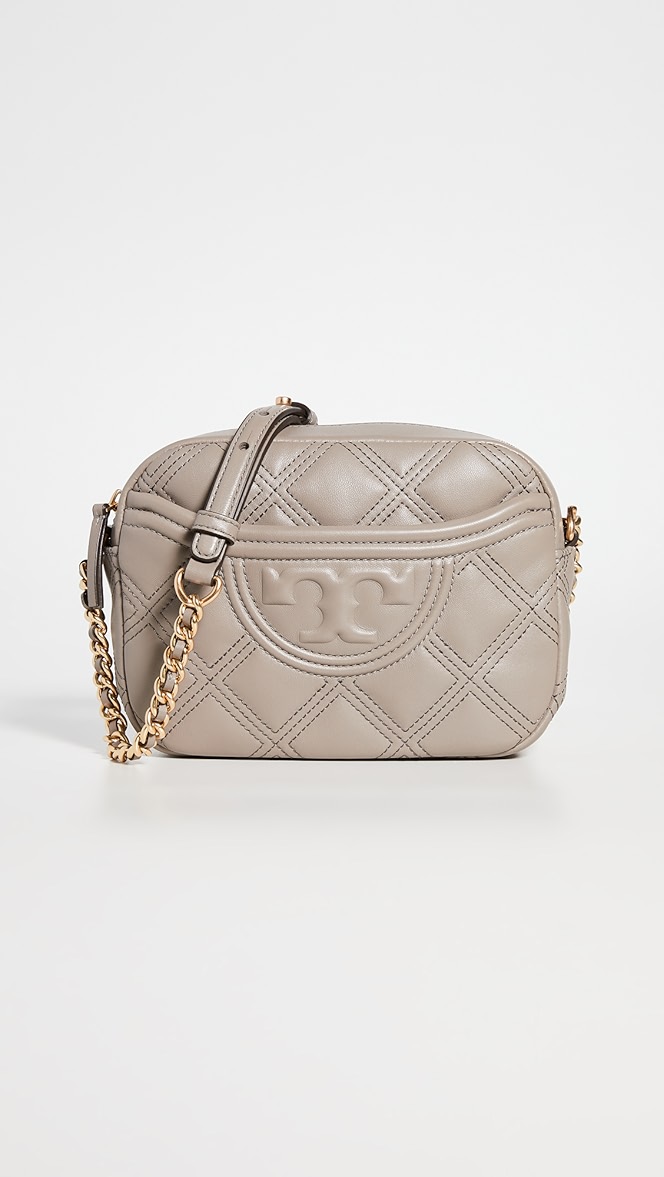 Tory burch fleming quilted leather camera bag clearance