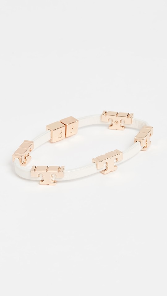 Tory burch serif t stackable bracelet clearance
