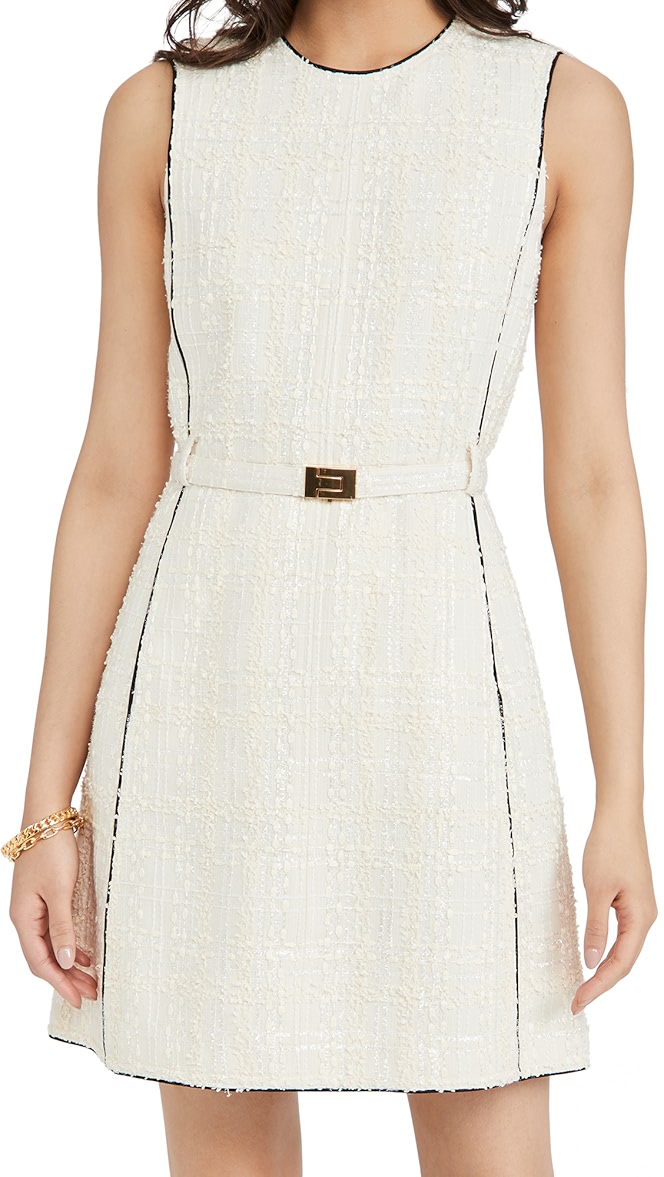 Tory burch tweed dress clearance