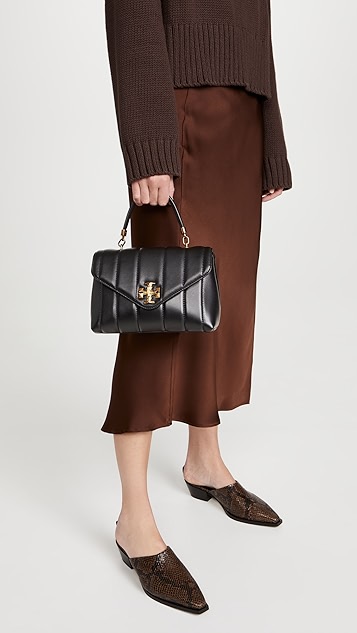 Tory burch kira top handle mini leather satchel clearance