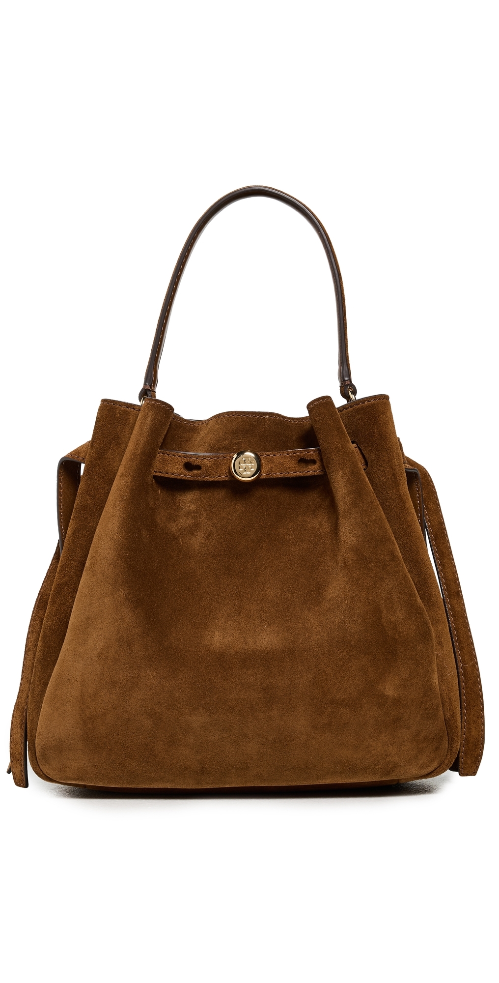 Tory Burch Romy Suede Bucket Bag Park Bench