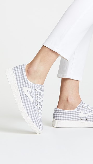 Tretorn gingham sneakers Clearance
