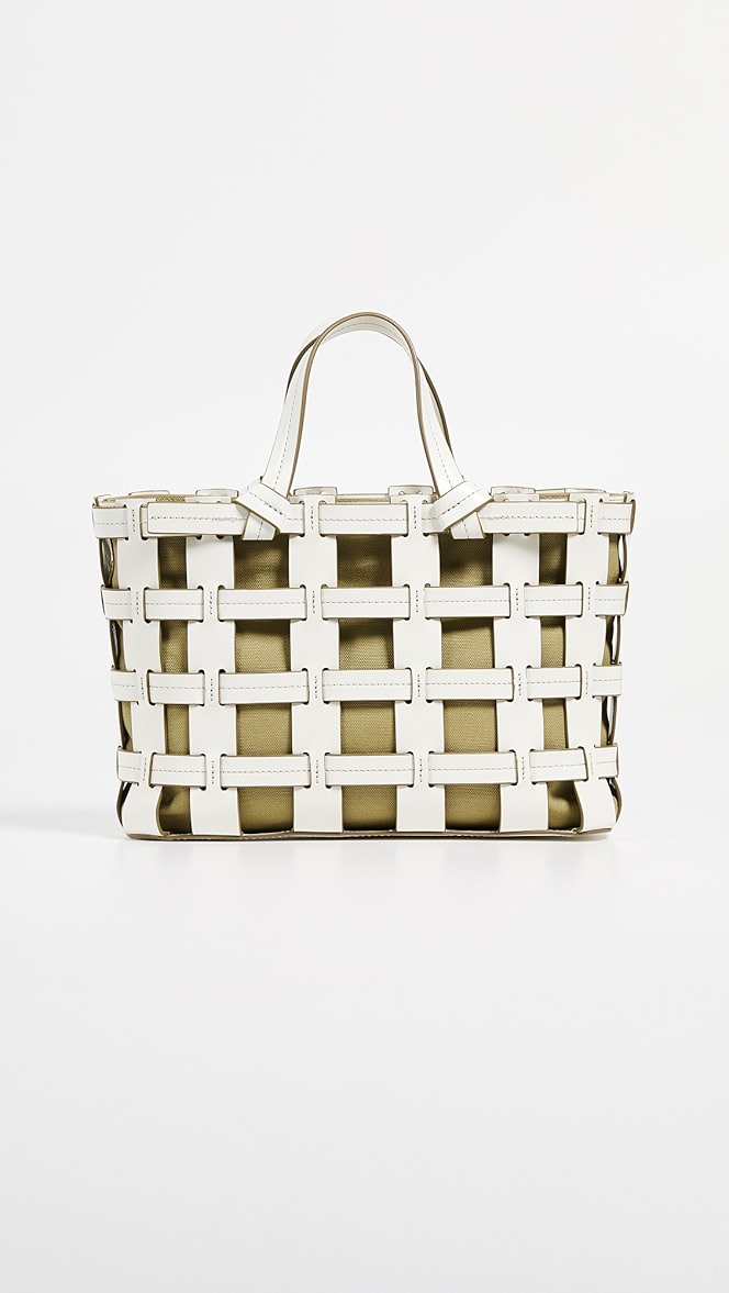 trademark frances cage tote
