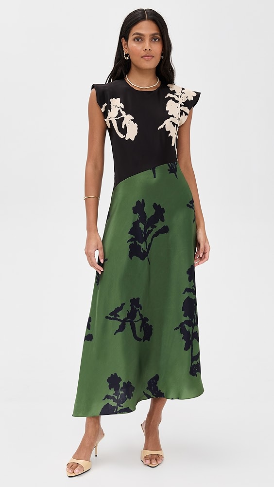 ワンピース Rabanne FW25 Floral lace dress (25AJRO137PA0170 P001) rabanne Lace Dress | Shopbop