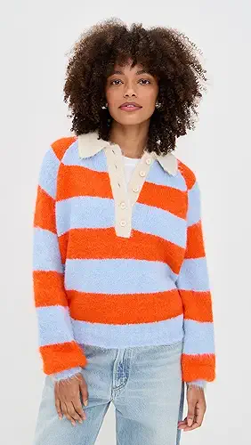 The Tiny Big Sister Frank Striped Polo