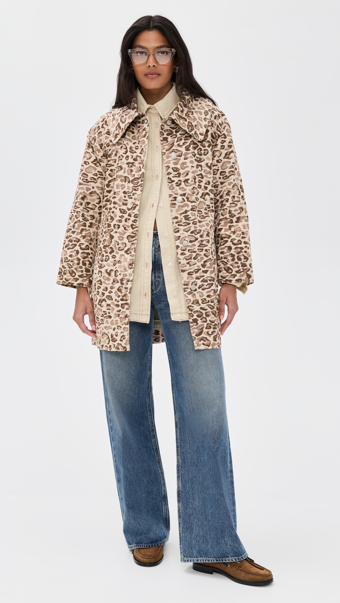 The Tiny Big Sister Animal Print Jacket