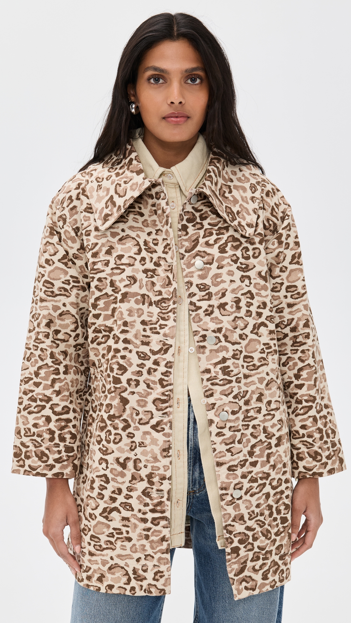 The Tiny Big Sister Animal Print Jacket