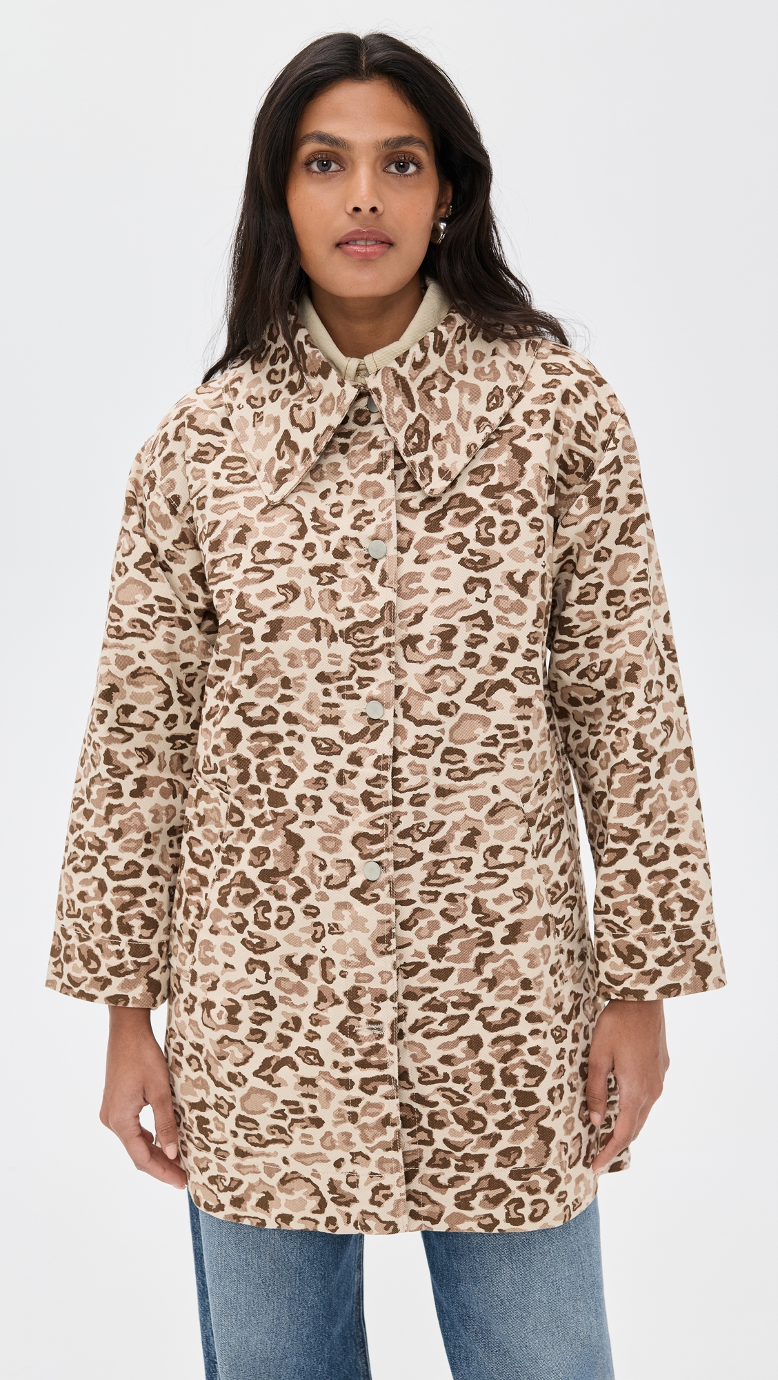 The Tiny Big Sister Animal Print Jacket