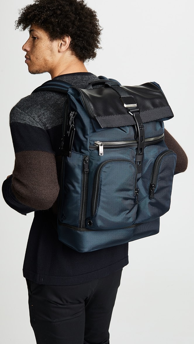 Tumi london roll top clearance