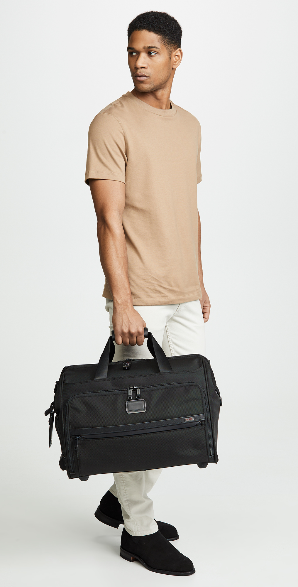 Tumi framed soft duffel clearance