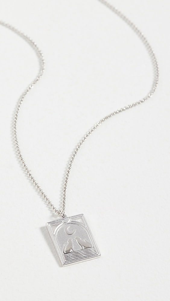 新品！【TOM WOOD】Tarot Moon Pendant Necklace Tarot Lovers Pendant Gold - Tom Wood Project Official Online