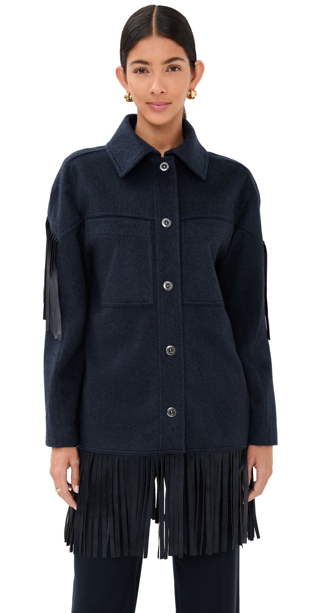 Twp Tangled Up Cashmere Jacket Midnight In Blue