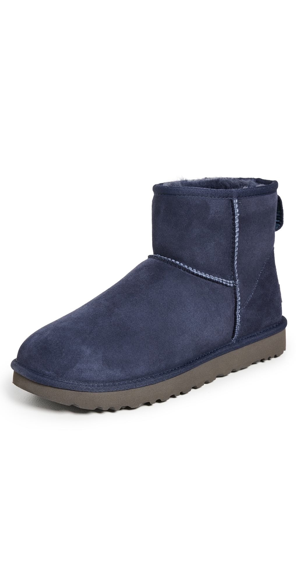 Ugg Classic Mini Ii 1016222-evb Boot Woblue Round Toe Bootie Rhs5397 In Eve Blue