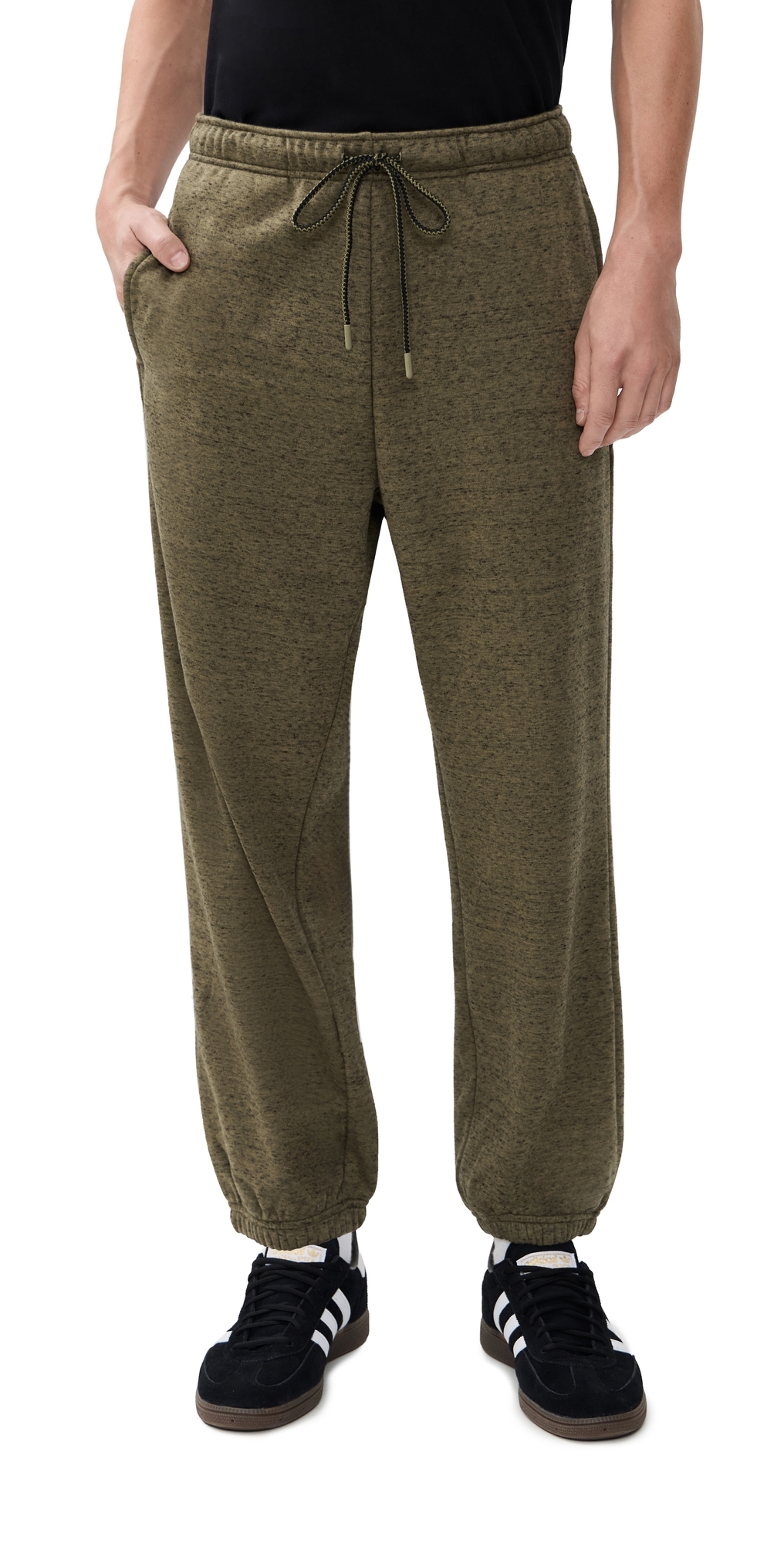 Ugg Xander Lounge Jogger Sweatpants Burnt Olive Heather In Green