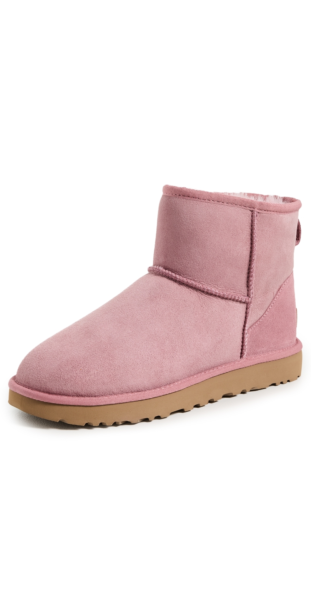Ugg Classic Mini Ii Boots Pink Dawn In Pink