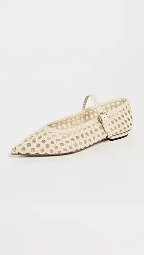 Ulla Johnson Crochet Flats