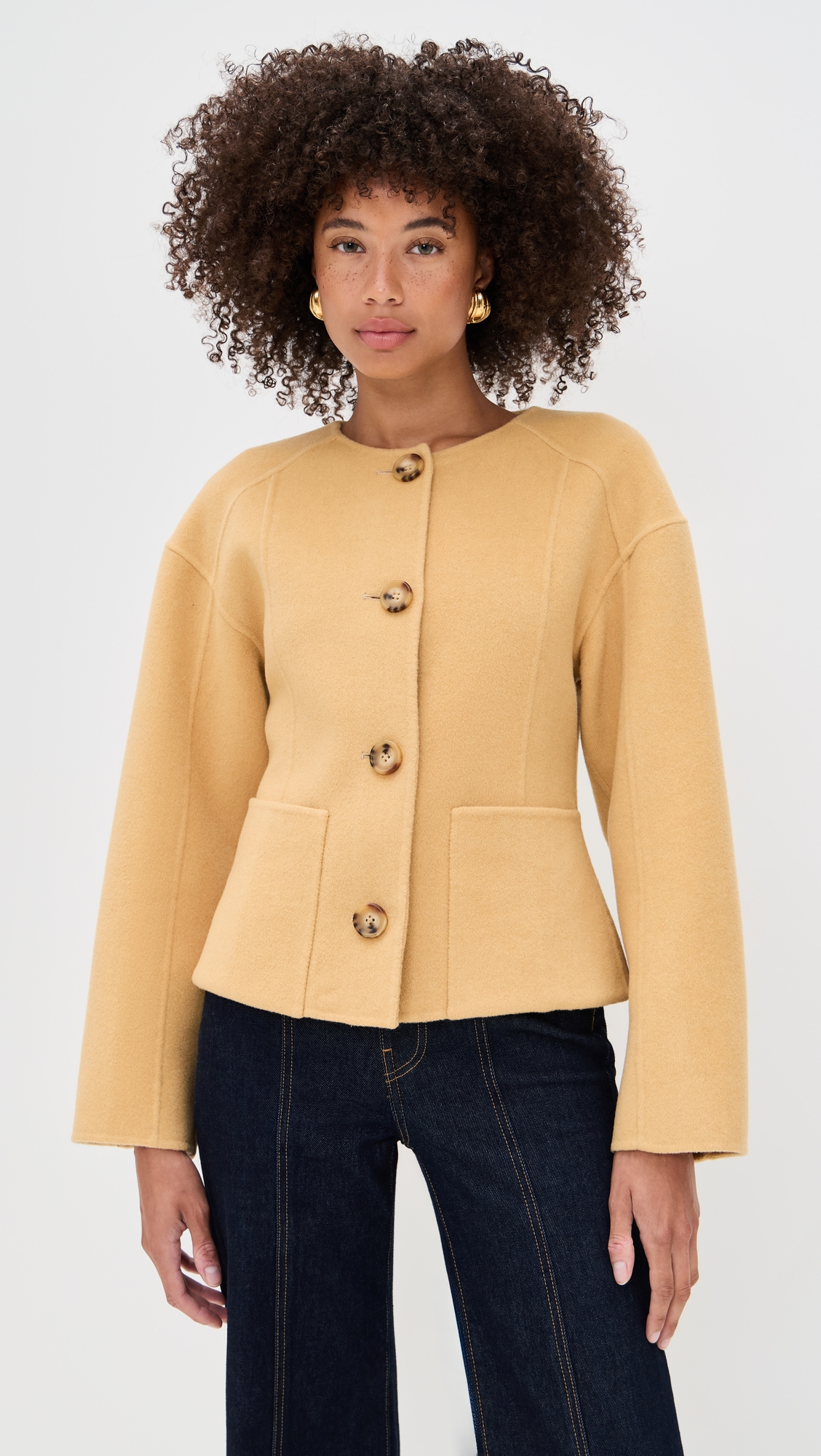 Ulla Johnson Elsie Double Faced Wool Coat