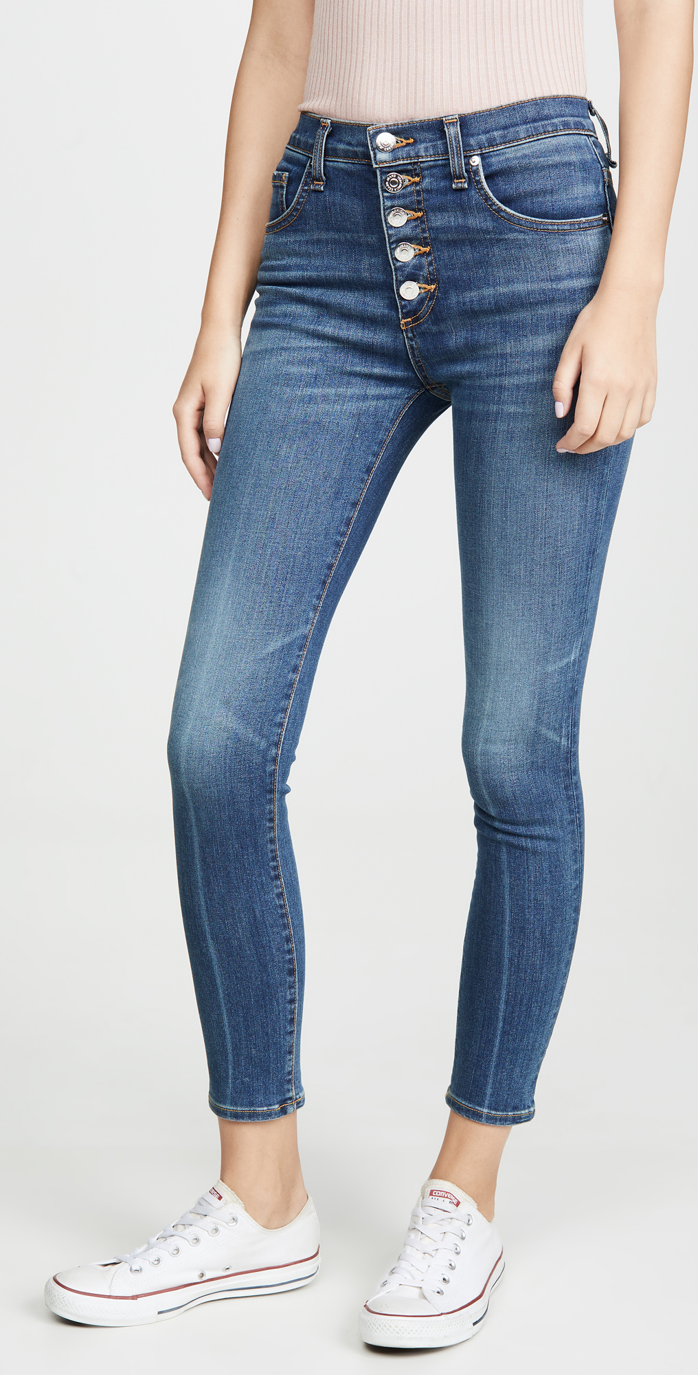 Veronica beard debbie high rise skinny clearance