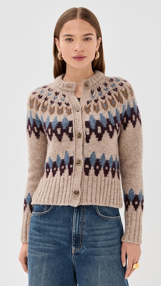 stone  ice knit cardigan アイスニット 定価 STONE ISLAND - 【ラスト1点】 Knit Cardigan Lambs Wool
