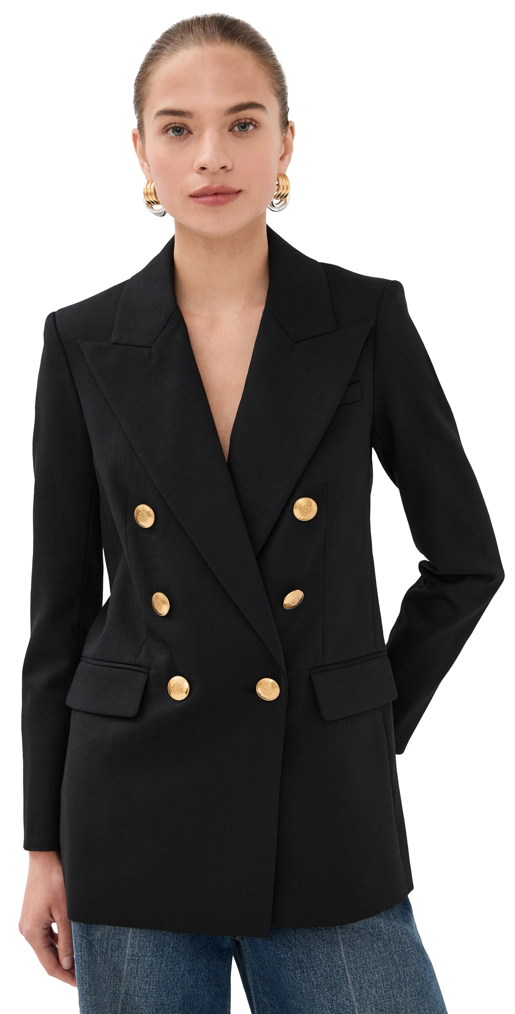 Veronica Beard Rhys Dickey Jacket Black In Black