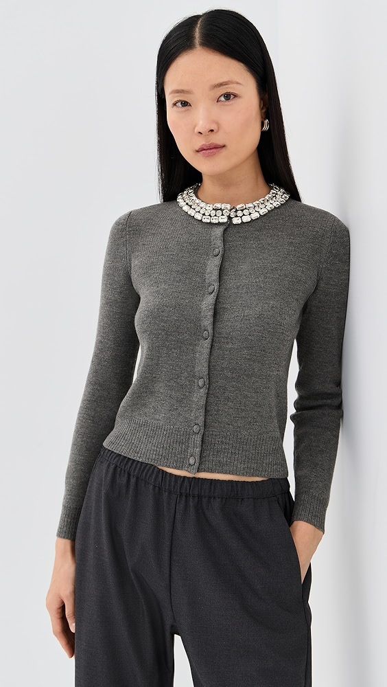 Cinq à Sept Adalee Cropped Cardigan | Shopbop