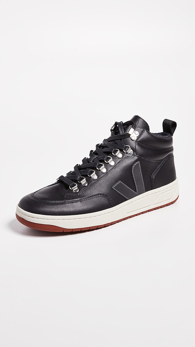 veja bastille leather sneakers