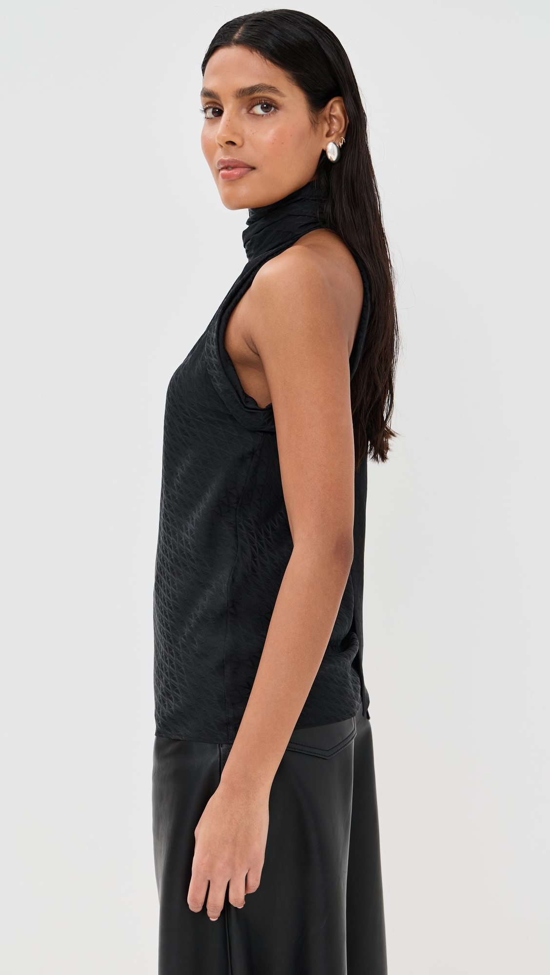 Versace Blouse V Monogram Jacquard Silk Satin thumbnail