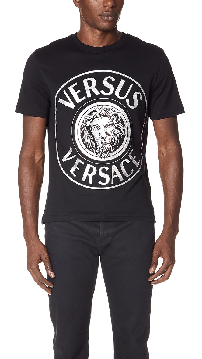 Versus Versace Lion Logo Tee East Dane
