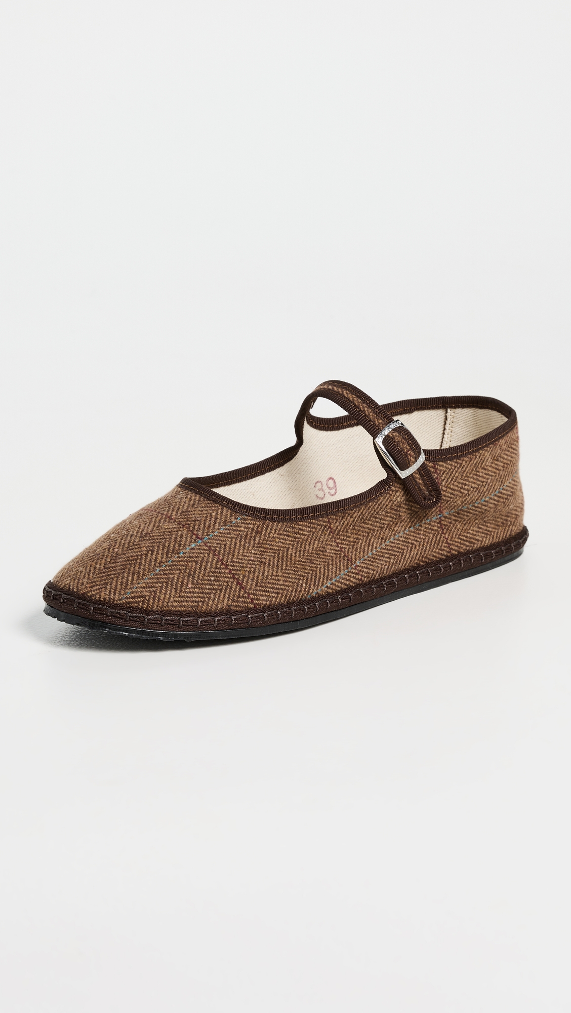 ViBi VENEZiA Mary Jane Wool Flats