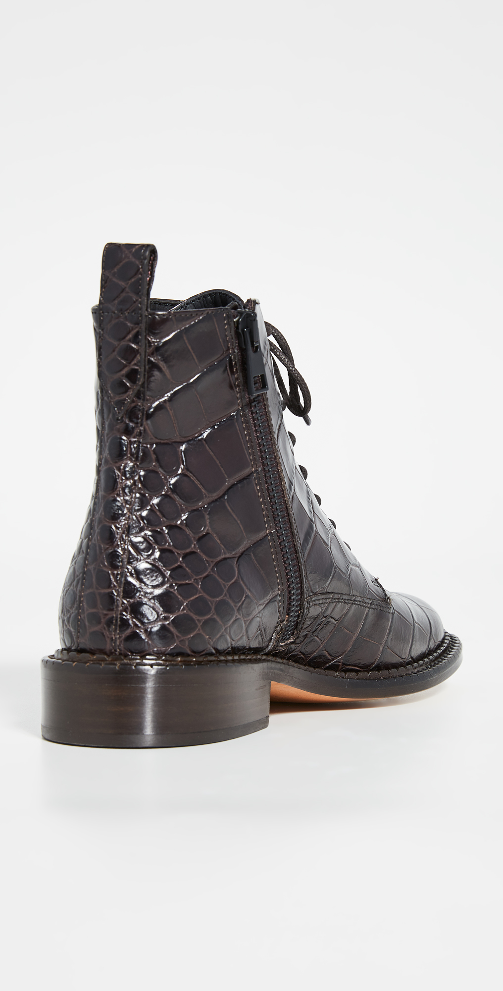 Vince croc cabria boot clearance
