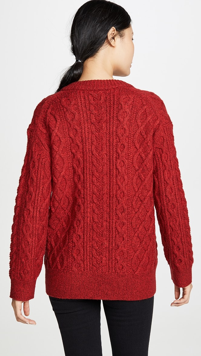 Vince red sweater Clearance