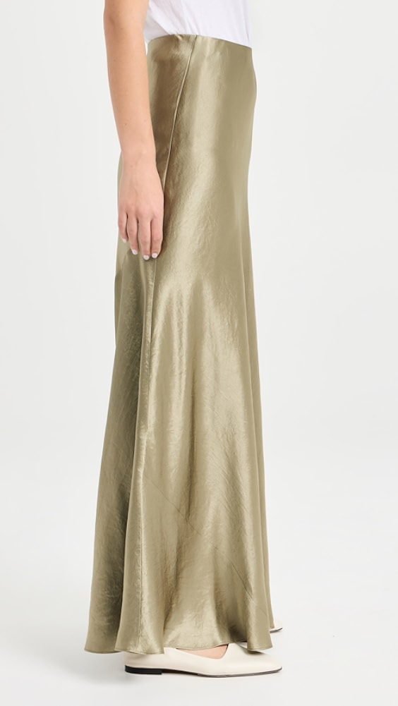 Satin maxi skirt 90 clearance