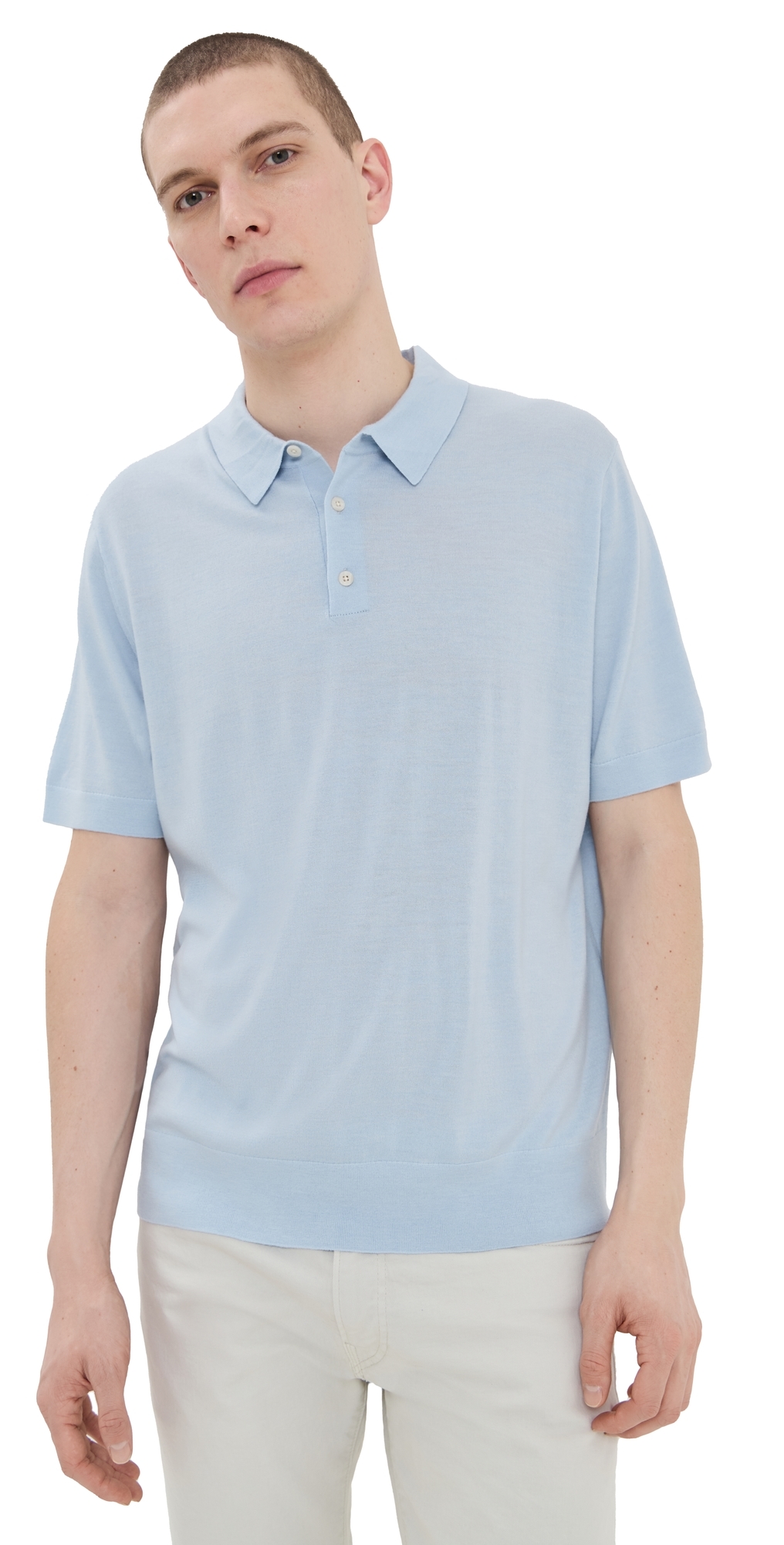 Vince Short Sleeve Polo Playa In Playa