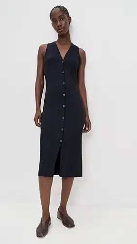 Vince Rib Sleeveless Dress